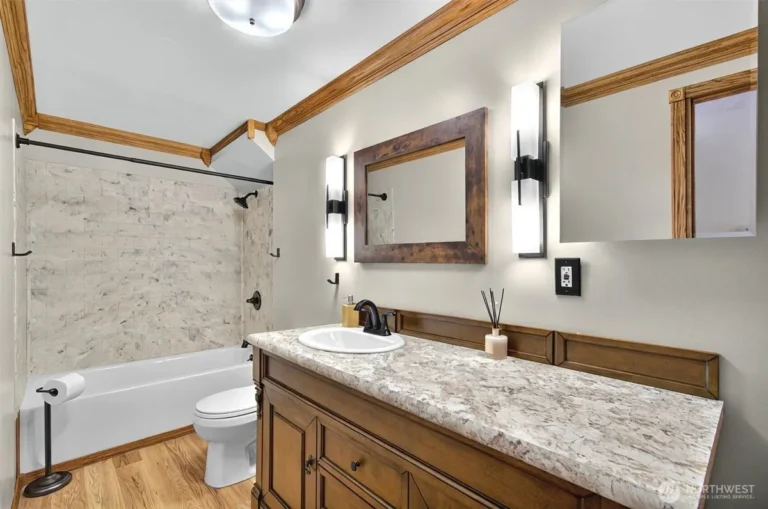 Main-level bathroom